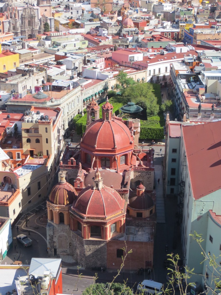 Basilica of Our Lady of Guanajuato - top view. (Photo: B. Kopp)