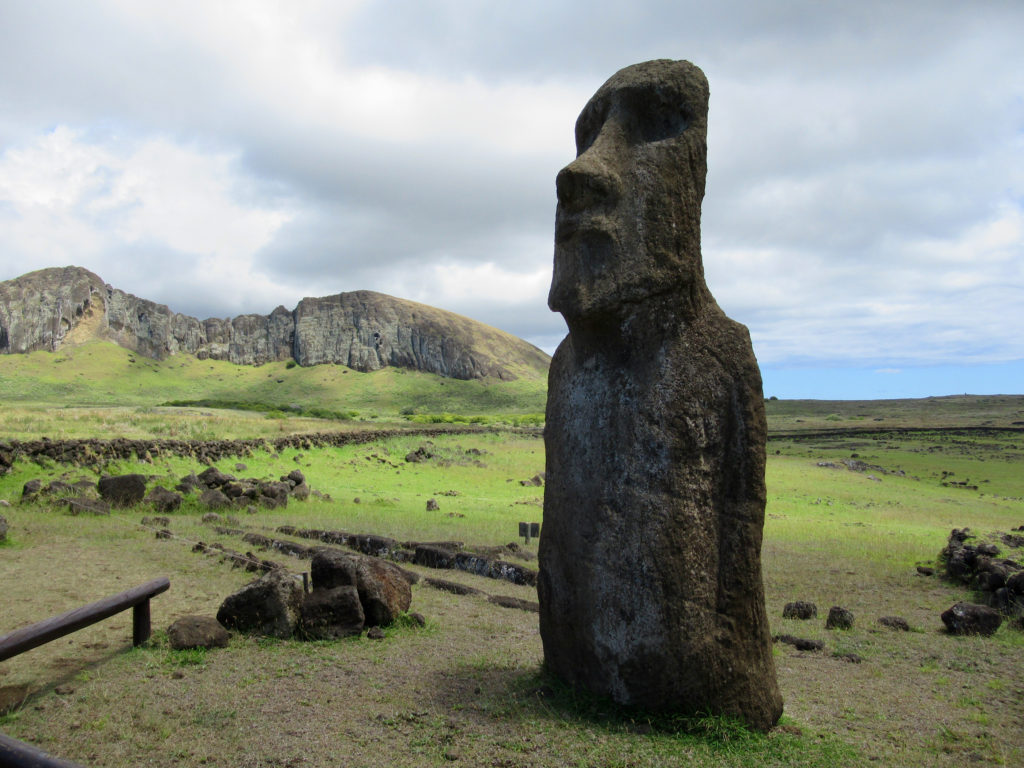 The travelling moai on Rapa Nui