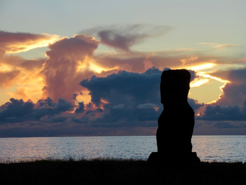 Silent sentinel on Rapa Nui