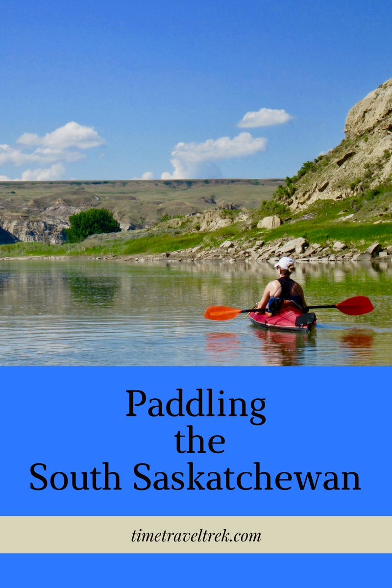 Paddling the South Saskatchewan River Old Bindloss Ferry to Estuary Time.Travel.Trek.