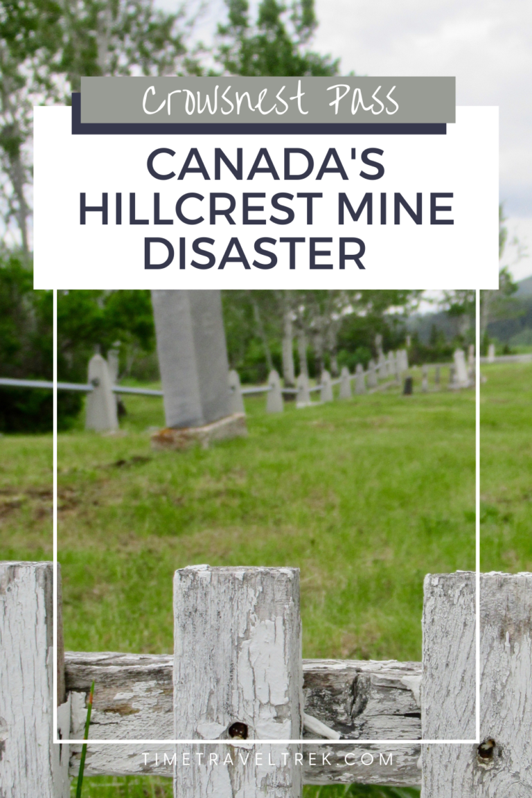 Exploring the Crowsnest Pass Hillcrest Mine Disaster Memorial Park